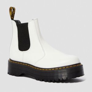 White Platform Dr. Martens